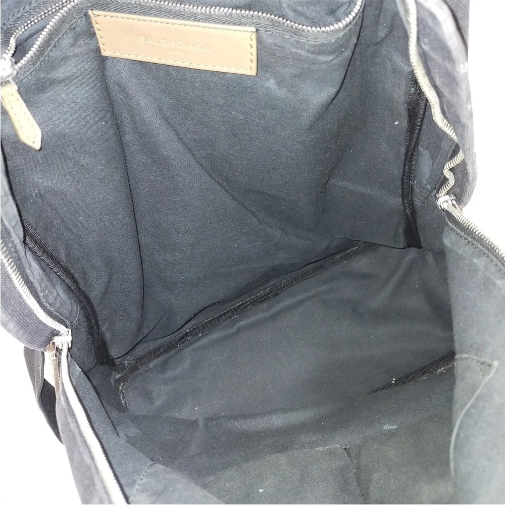 Balenciaga BackPack Bag Black Canvas - Picture 10 of 16